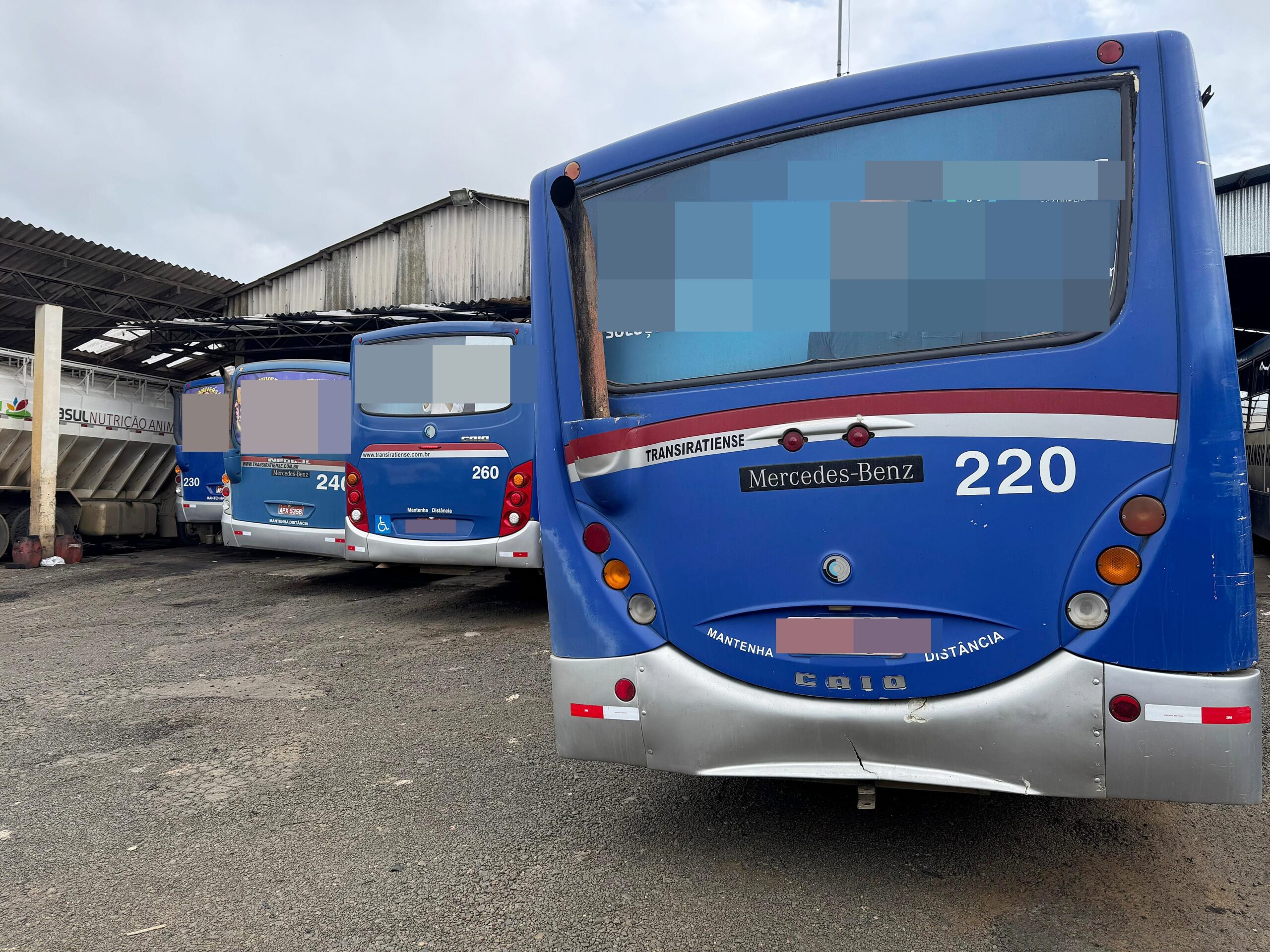 Irati amanhece sem transporte público